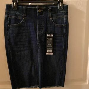 NWT Liverpool Los Angeles Denim Skirt